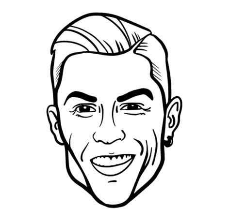 1 soccer superstar Cristiano Ronaldo Portrait - Pop-Art.Fun