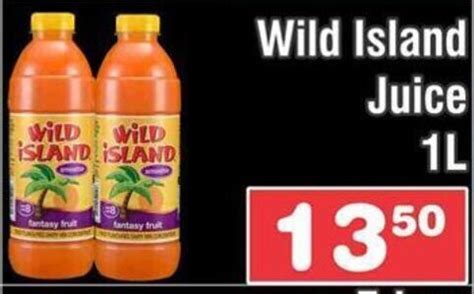 Wild Island Juice 1L offer at Advance Cash n Carry