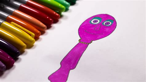 Numberjacks - Spooky Spoon colored for children. - YouTube