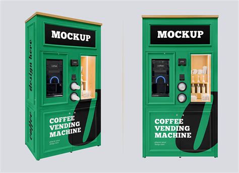 Free Coffee Vending Machine Mockup Psd Set Good Mocku - vrogue.co