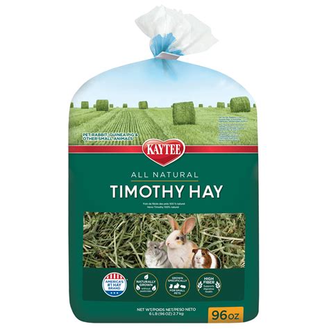 Kaytee Natural Timothy Hay for Rabbits & Small Animals, 96 oz. | Petco