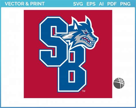 Stony Brook Seawolves - Alternate Logo (2008) - College Sports Vector ...