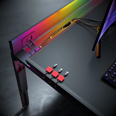 Magnus Desk: Secretlab zeigt Gaming-Tisch mit Kabelmanagement und RGB ...