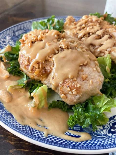 Peanut Crusted Chicken with Sweet and Spicy Peanut Butter Sauce - The ...