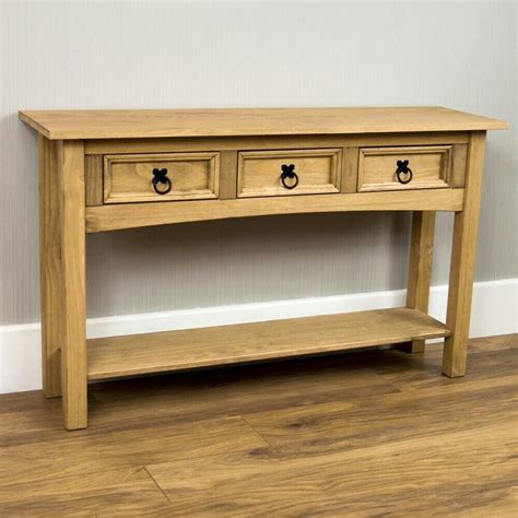 Distressed pine console table | in Halfway, South Yorkshire | Gumtree