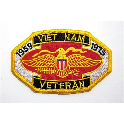 Vietnam Veteran 1959 - 1975 War Embroidered Military Patch Iron or Sew AKPM107 - Walmart.com ...