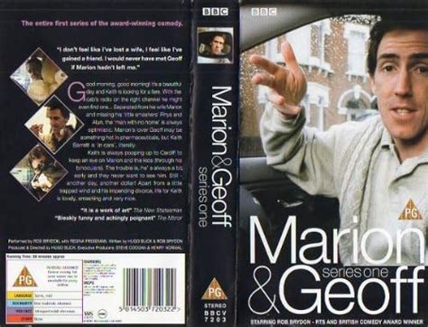 Marion & Geoff [VHS] : Rob Brydon, Hugo Blick, Graham Hodson, Rob ...