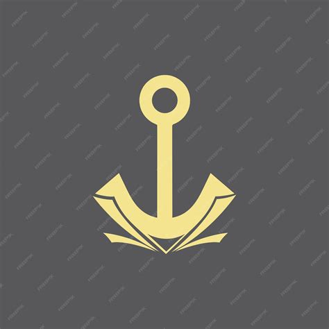 Premium Vector | Anchor icon logo template vector illustration