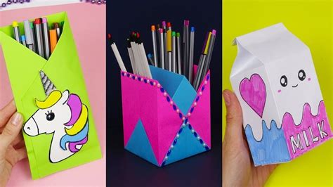 Download 30 DIY School Supplies | Easy DIY Paper crafts ideas MP3 - Free MP3 Download
