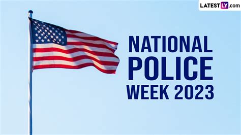 Festivals & Events News | When is National Police Week 2023 Starting ...