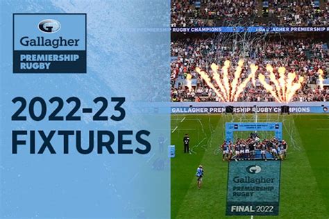 Gallagher Premiership Rugby Fixtures 2022-2023 | Gallagher UK