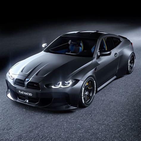 Widebody 2021 BMW M4 Coupe Looks Like a Perfect Street Drifter ...