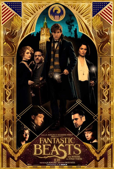 J.K. Rowling announces ‘Fantastic Beasts’ series will span 5 films, new ...