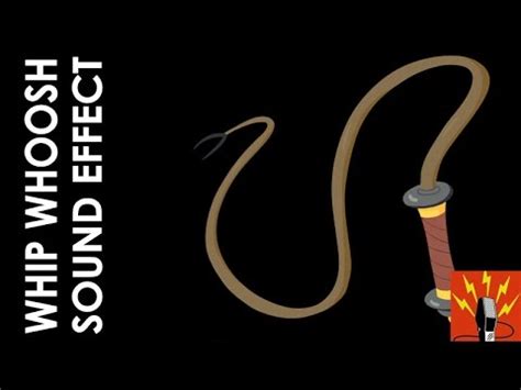 Whip Sound Effect Audio (5 Different Whip Sounds) - YouTube