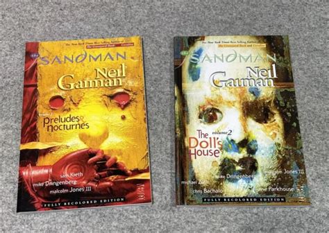 THE SANDMAN VOL 1+2 Graphic Novel Preludes and Nocturnes, Doll's House ...