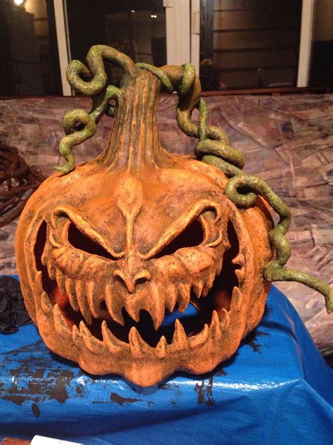 paper mache pumpkin - Yahoo Image Search Results | Halloween paper, Halloween diy, Halloween ...