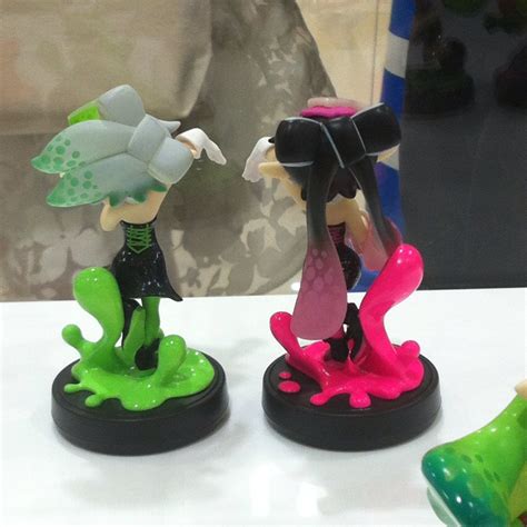 Photos of the new Splatoon amiibo