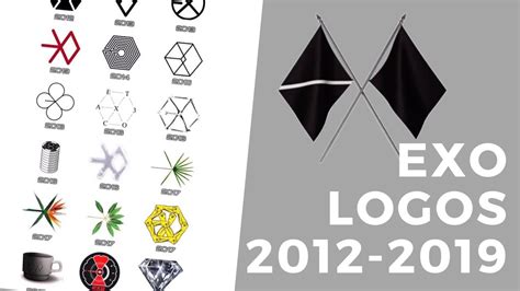 EXO Logo Evolution 2012-2019 | EXO 6th Album 'OBSESSION' - YouTube