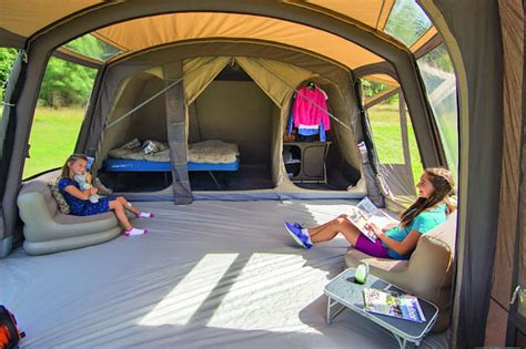 This Giant Family Tent Has Private Bedroom Compartments and a Full ...