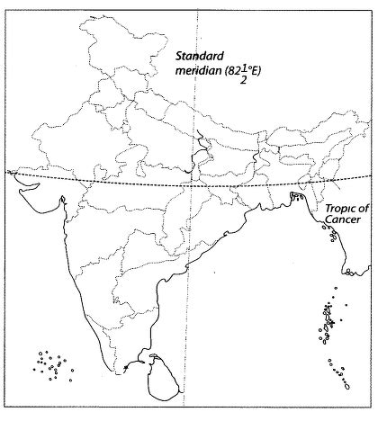 India Political Map Tropic Of Cancer - Get Latest Map Update