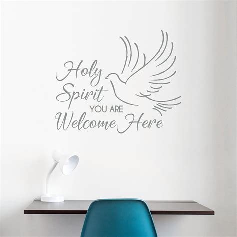 Holy Spirit You Are Welcome Here Vinyl Lyric Wall Decal for - Etsy