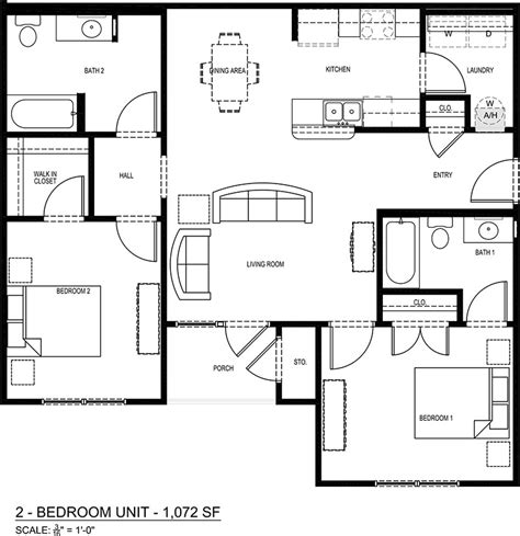 Crosby TX Apartments | Newport Village Apartments | Floor Plans