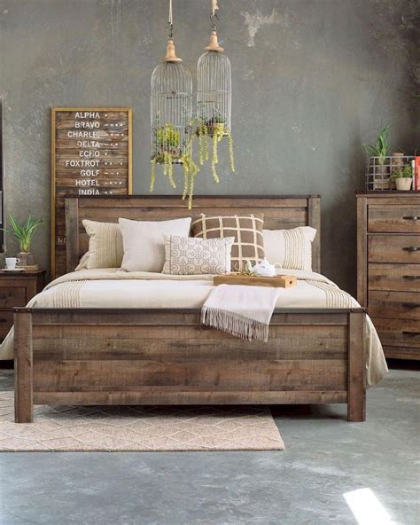 #bedroomsets | Farmhouse bedroom furniture, Rustic bedroom furniture, Farmhouse bedroom set