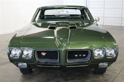 1970 Pontiac GTO 164 Miles Pepper Green Hardtop for sale - Pontiac GTO ...