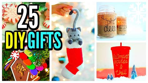 25 DIY CHRISTMAS GIFTS! Gift Ideas & Christmas Crafts 2016 - YouTube