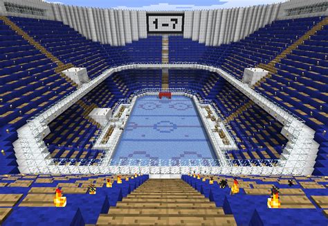 Hockey Stadium Minecraft Project