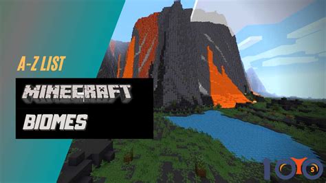 Minecraft Biomes : All Biomes List in One Place [2024 Chart]