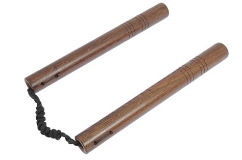 Nunchaku - Wood & Braided Rope - DragonSports.eu