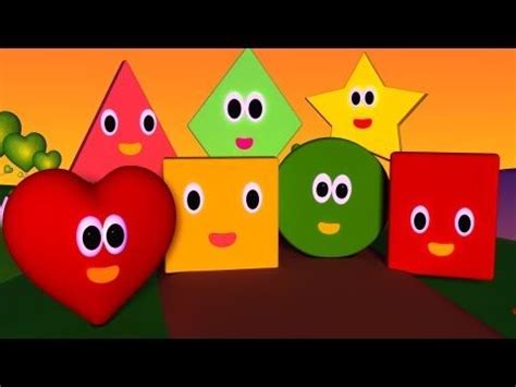 Shapes Song Video For Kindergarten - Eugene Glover's Kindergarten Worksheets