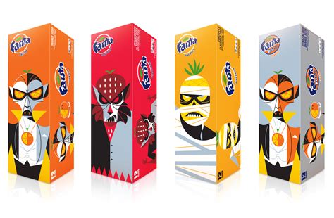 Mattson Creative - Fanta Halloween Packaging