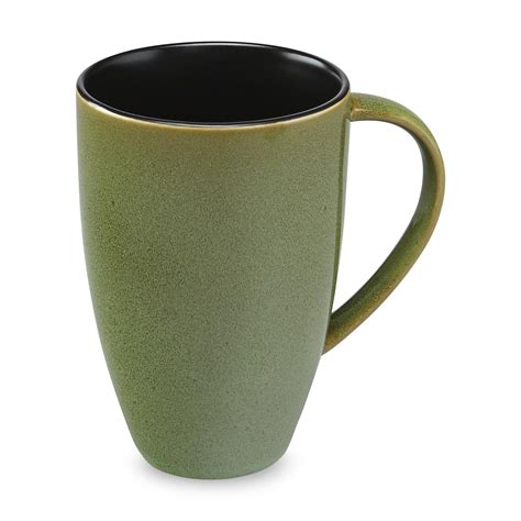 Gibson Earthly Jewels Tall Ceramic Coffee Mug - Home - Dining ...