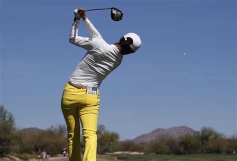 Yu Liu shoots 7-under 65 to take 1-shot lead in Founder Cup | The ...