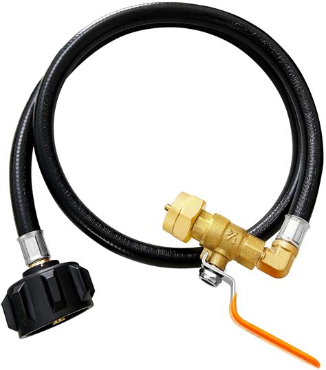 Buy Propane Refill Adapter Hose 350PSI High Pressure Camping Grill ...