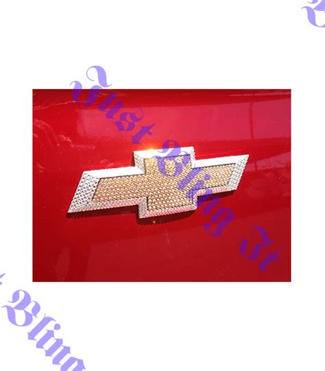 Chevrolet Camaro Bowtie Front Bling Emblem With Swarovski Crystals ...