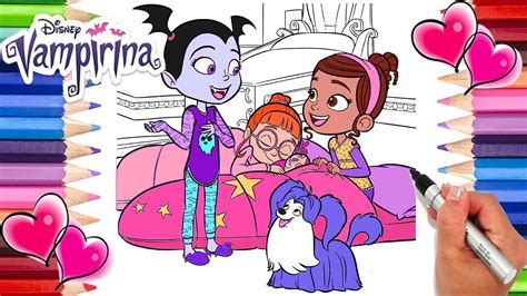 Vampirina Poppy Coloring Pages - coloringpages2019