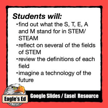 Introduction to STEM (STEAM) by Eagle's Ed | TPT