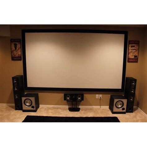 Home Theater Projector Screen, For Indoor Type, Rs 25000 /unit | ID: 15782447873