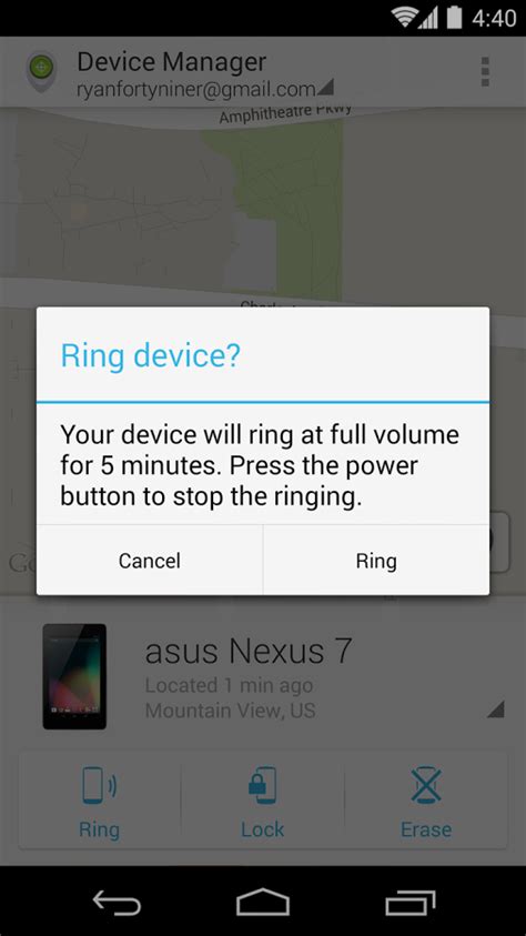 lost phone - How can I locate my Android device around the house ...