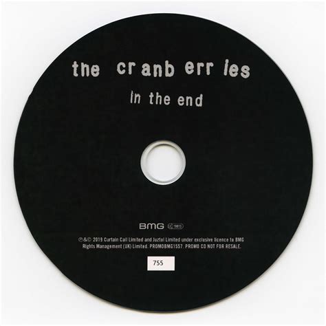 In The End – Promotional CD – UK | Cranberries World