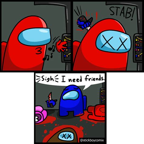 Among Us Comic by StickBoyTV on Newgrounds