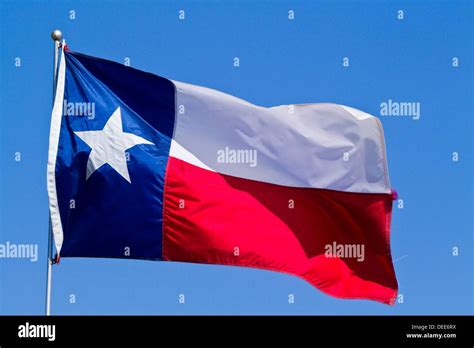 Texas State Flag, Texas, USA, Lone Star State Stock Photo - Alamy