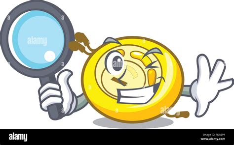 Detective CD player character cartoon Stock Vector Image & Art - Alamy