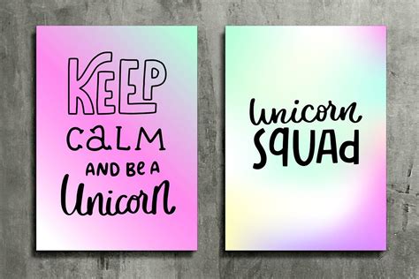 Ad: Unicorn Gradients by Mr Dodd on @creativemarket. Unicorn Gradients. A set of 30 mystical ...