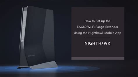 EAX80 | Nighthawk WiFi 6 Mesh Extender | NETGEAR Support