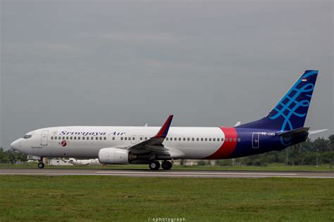 Sriwijaya Air | Reg : PK-CMS Fleet : Boeing 737-8BK Airport … | Flickr