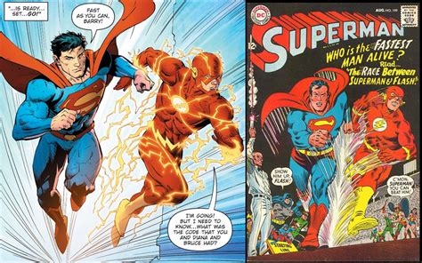 superman flash race - ComicBookWire